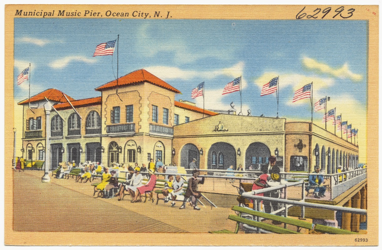 Municipal Music Pier, Ocean City, N. J. - Digital Commonwealth