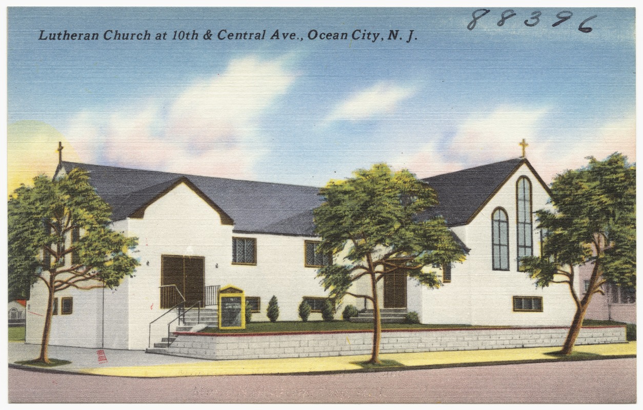 Lutheran church at 10th & Central Ave., Ocean City, N. J.