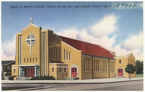 Queen of Martyrs Catholic Church, Second Ave. and Atlantic, Ocean City, N. J.