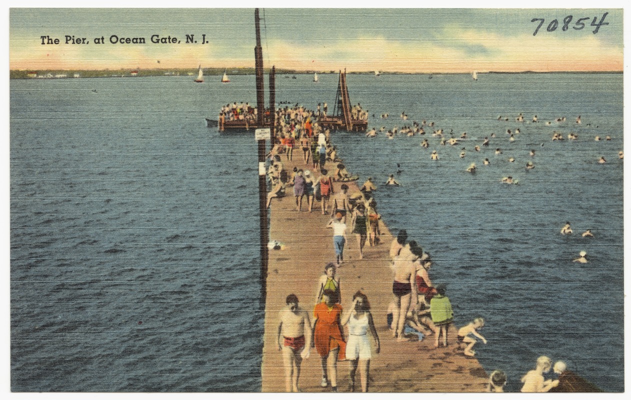 The pier, at Ocean Gate, N. J.