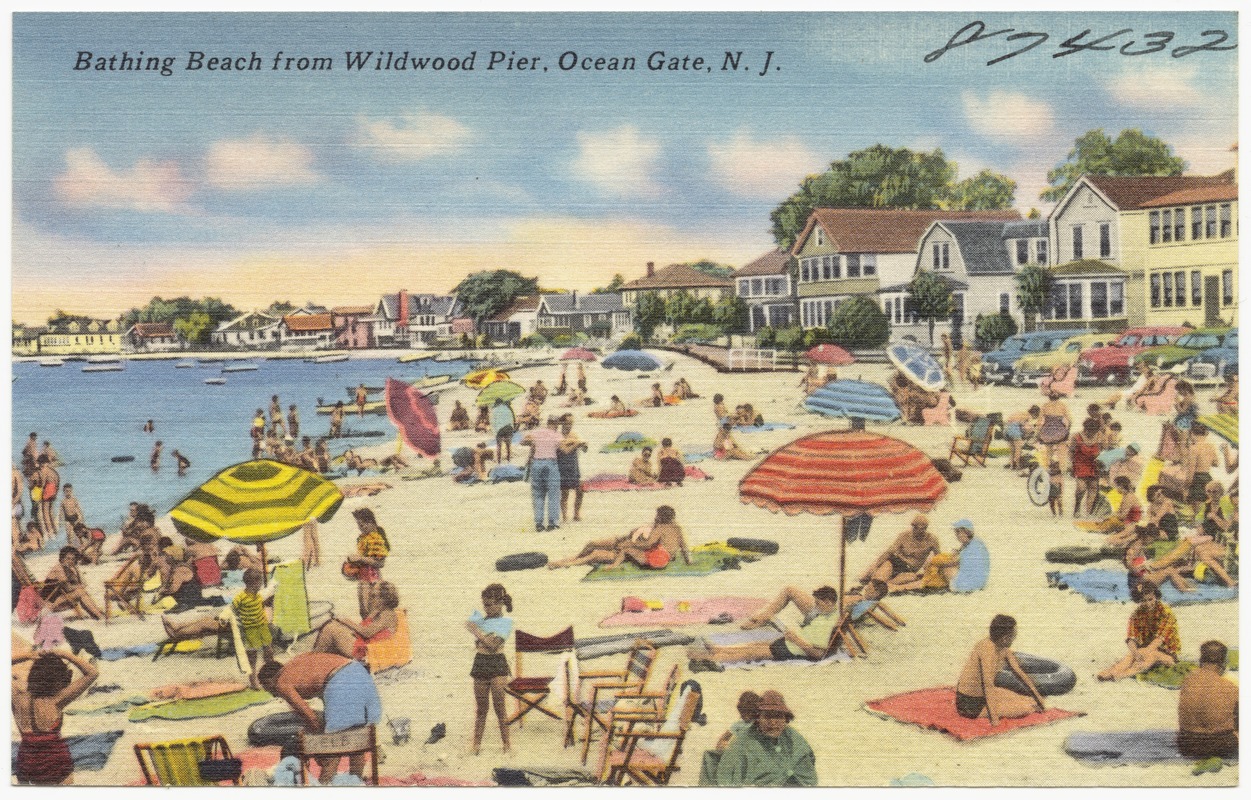 Wildwood New Jersey Tote Bag - Wildwood Postcard - Wildwood Girls Trip -  Wildwood Wedding - Wildwood Beach Bag - Wildwood Gift