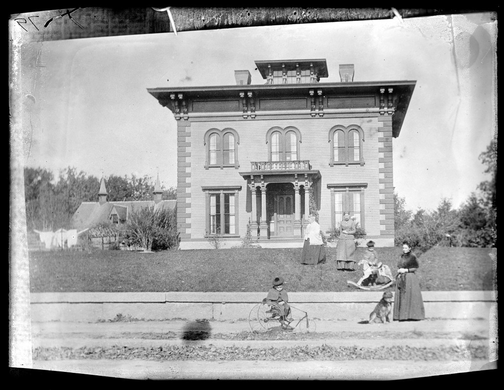 William F Brett home 1853