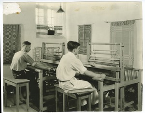 Weaving, Perkins Institution