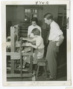 Weaving, Manual Arts Classroom