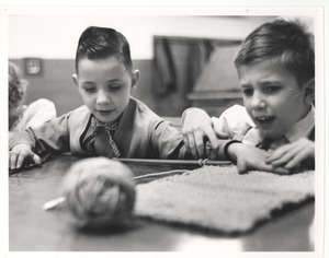 Boys Knitting