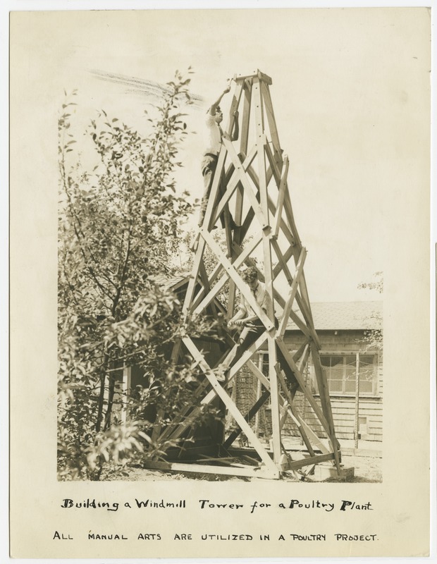 Building a Windmill, Perkins School for the Blind