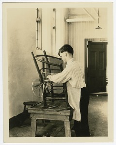 Chair Caning, Perkins Institution