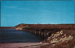 Old Colony Railroad Bridge. Truro on Cape Cod.
