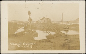 Washout, Truro, Mass, Dec. 27, 1909