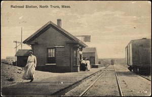Railroad station, North Truro, Mass.
