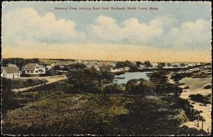 General view looking east from railroad, North Truro, Mass.