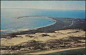 Aerial view of outer Cape Cod