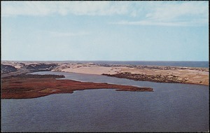 Pilgrim Lake and dunes. Cape Cod, Mass.