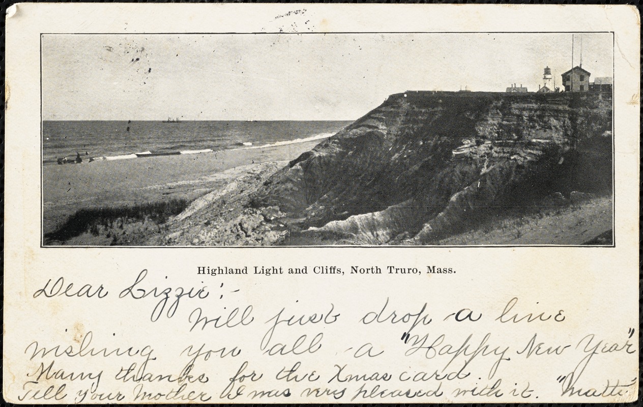 Highland Light and Cliffs, North Truro, Mass.