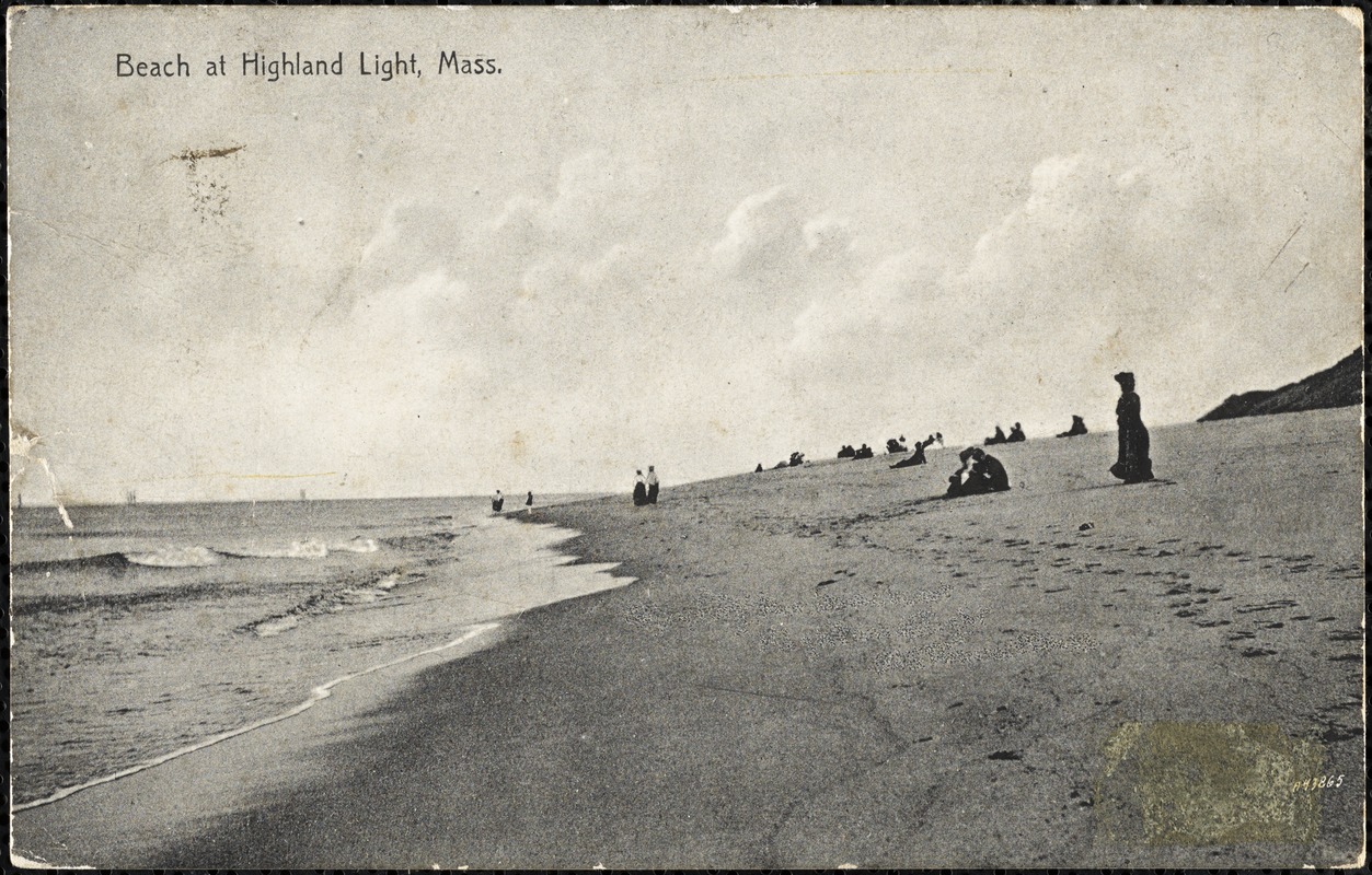 Beach at Highland Light, Mass.