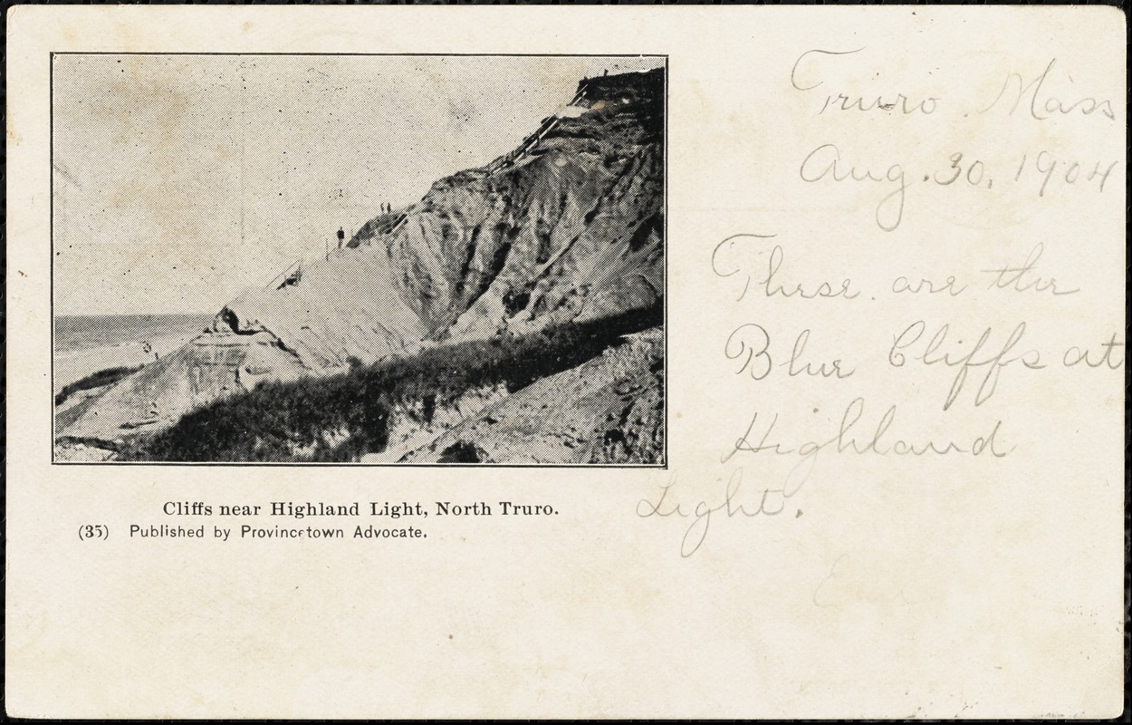 Cliffs near Highland Light, North Truro