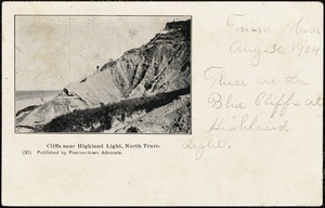 Cliffs near Highland Light, North Truro