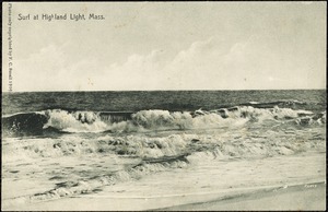Surf at Highland Light, Mass.