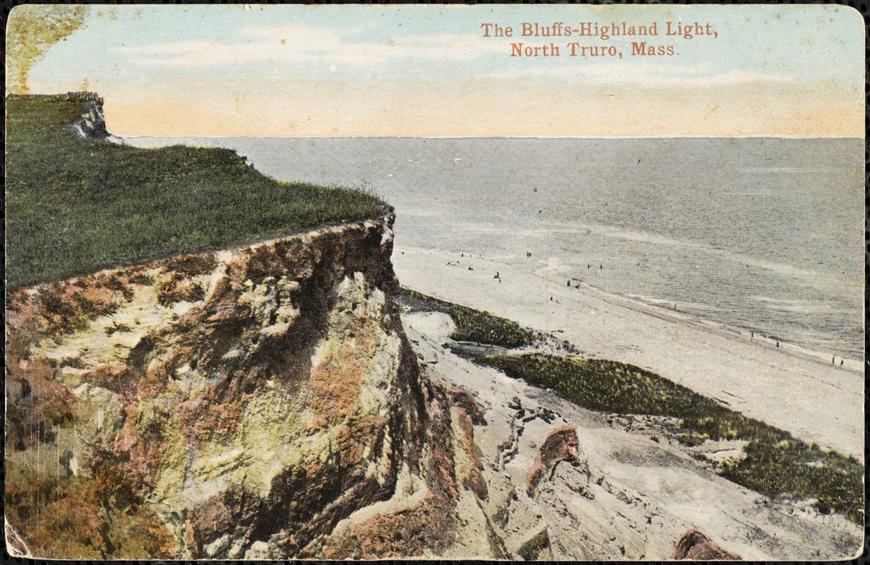 The Bluffs-Highland Light, North Truro, Mass.