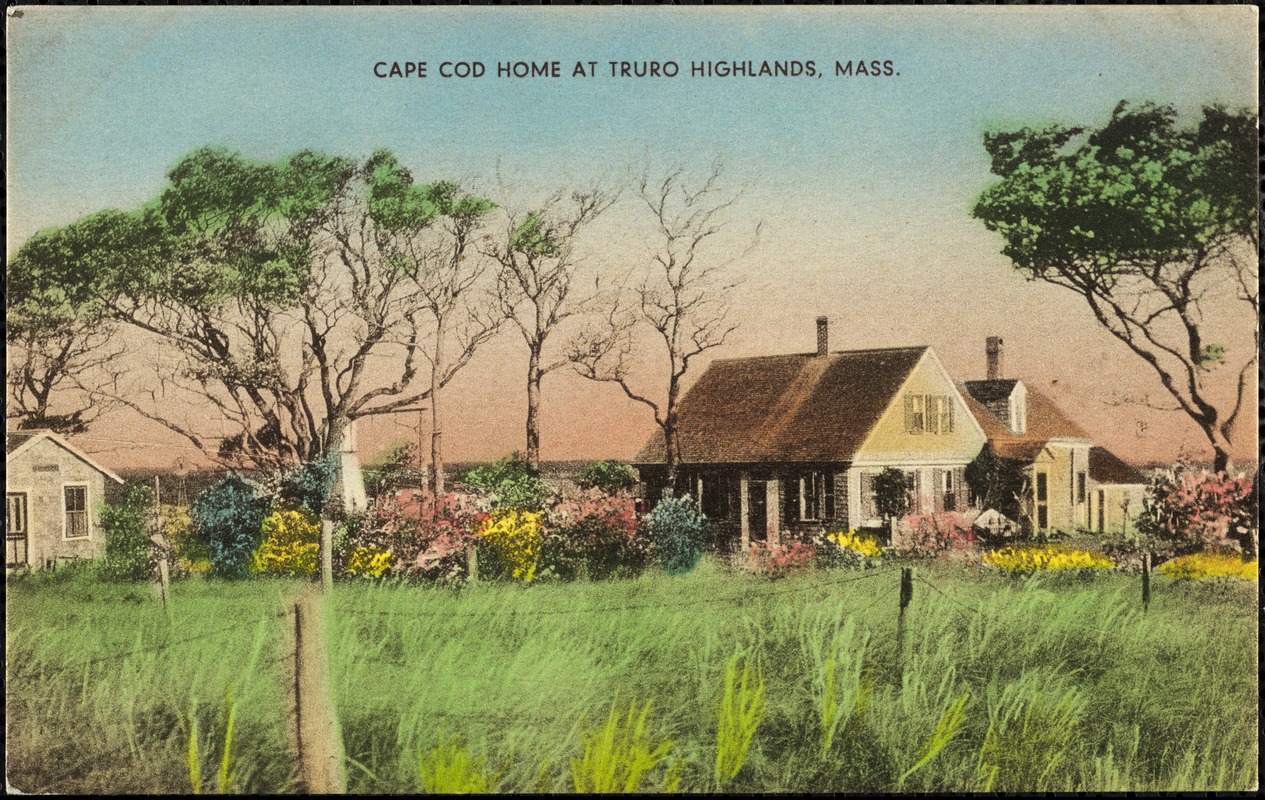 Cape Cod home at Truro Highlands, Cape Cod, Mass.