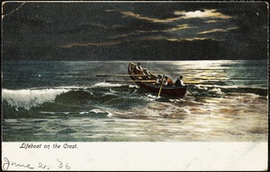 Lifeboat on the crest