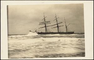 The wreck of the "Castagna", So. Wellfleet, Feb. 17, 1914