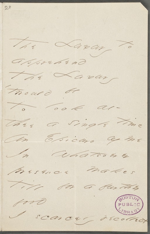 Emily Dickinson, Amherst, Mass., autograph manuscript poem: The luxury to apprehend, 1867