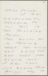 Your Scholar (Emily Dickinson), Amherst, Mass., autograph letter signed to Thomas Wentworth Higginson, 6 August 1885