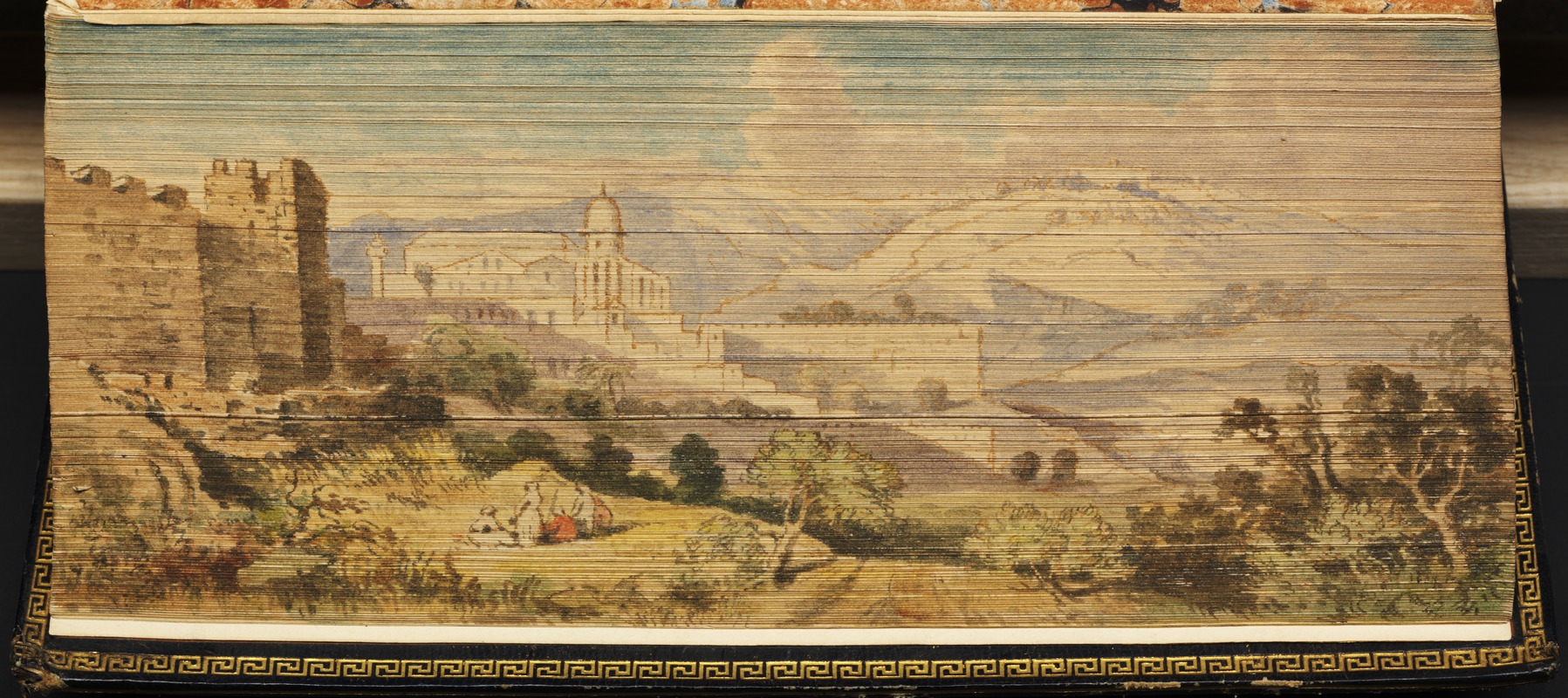 Mount of Olives from the slopes of Zion