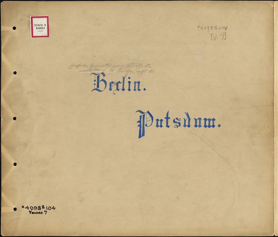 Berlin. Potsdam