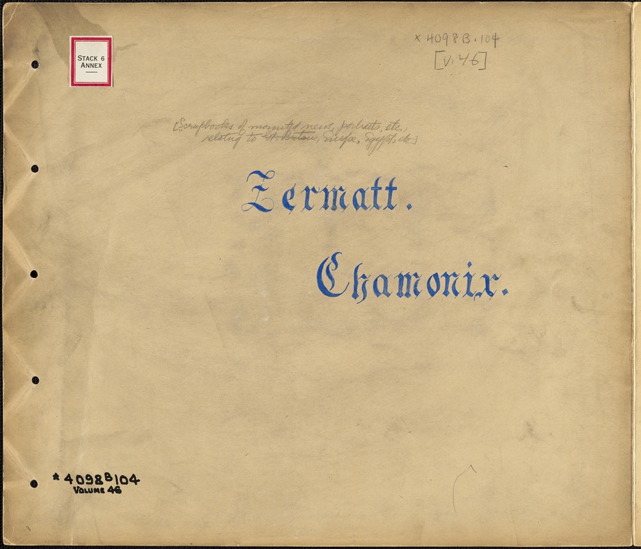 Zermatt. Chamonix