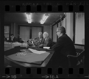James W. Hennigan Jr., William H. Ohrenberger, Joseph Lee, and John J. Craven at Boston School Committee meeting
