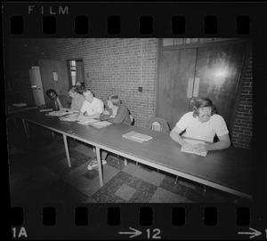 Unidentified man, Richard O'Brien, Douglas Murray, Joseph Gizicki, and Anthony J. Monteiro at Norfolk Prison