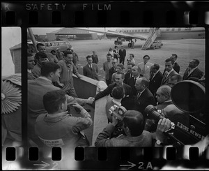 George Wallace at Logan Airport