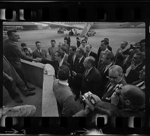 George Wallace at Logan Airport