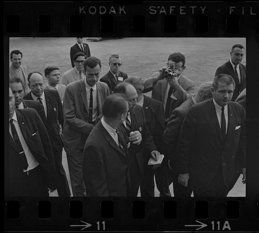 George Wallace at Logan Airport