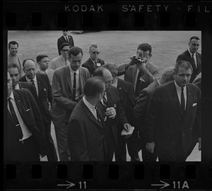 George Wallace at Logan Airport