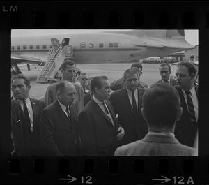 George Wallace at Logan Airport