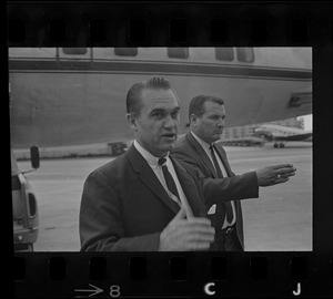 George Wallace at Logan Airport