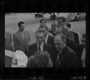 George Wallace at Logan Airport