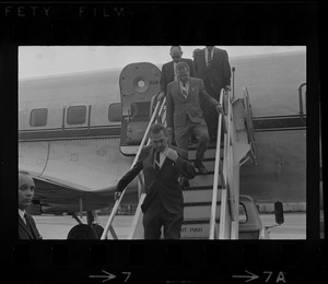 George Wallace at Logan Airport