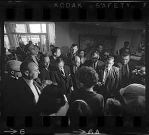 George Wallace at Logan Airport