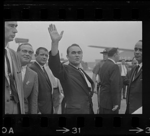 George Wallace at Logan Airport