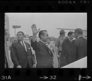 George Wallace at Logan Airport