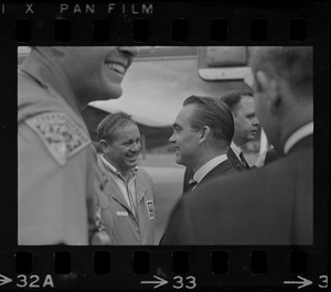 George Wallace at Logan Airport