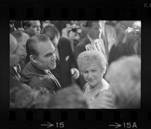 George Wallace at Logan Airport