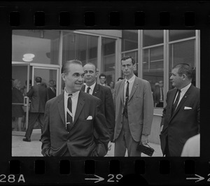 George Wallace at Logan Airport