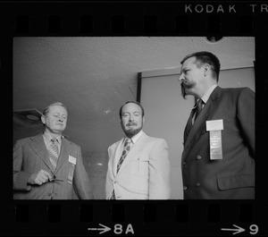 Richard Battin, Edgar Mitchell, and Reinald Neilsen at IEEE's International Computer Society Conference