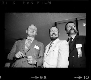 Richard Battin, Edgar Mitchell, and Reinald Neilsen at IEEE's International Computer Society Conference