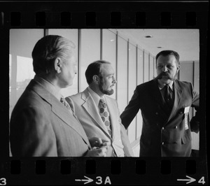 Richard Battin, Edgar Mitchell, and Reinald Neilsen at IEEE's International Computer Society Conference